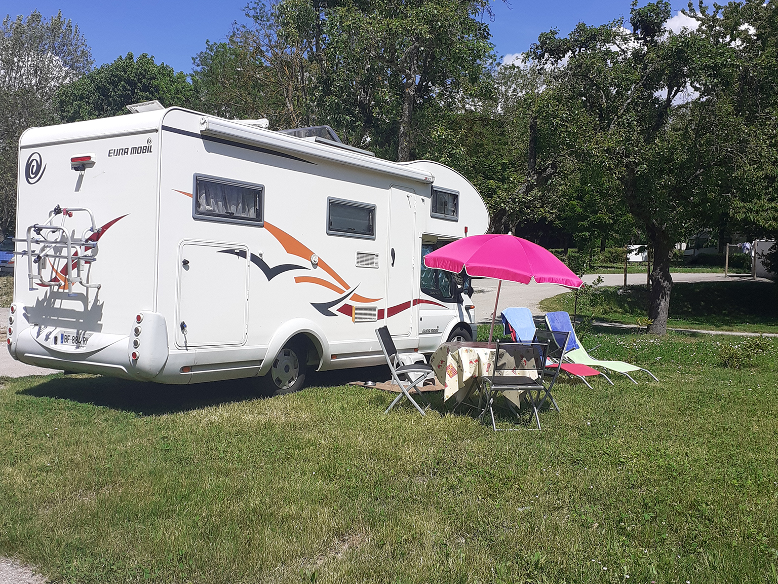 Emplacement camping car